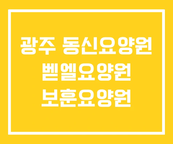 광주 동신요양원 벧엘요양원 보훈요양원 광주 동신요양원 벧엘요양원 보훈요양원