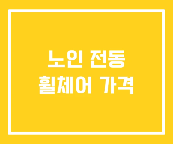 노인 전동 휠체어 가격 노인 전동 휠체어 가격