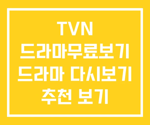 TVN 드라마무료보기 드라마 다시보기 추천 보기 TVN 드라마무료보기 드라마 다시보기 추천 보기