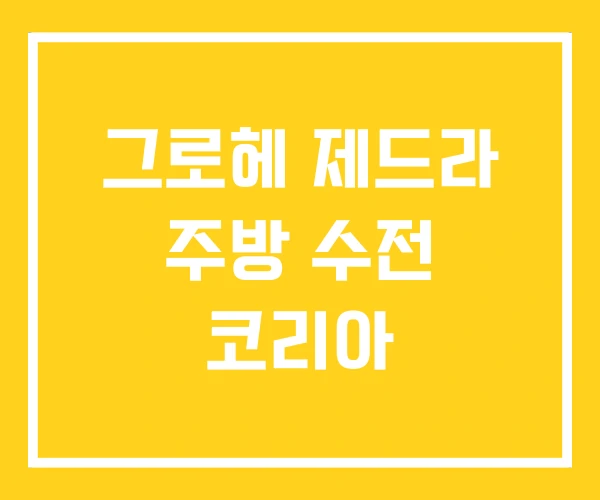 그로헤 제드라 주방 수전 코리아 그로헤 제드라 주방 수전 코리아
