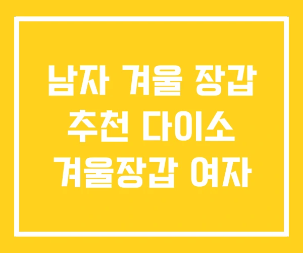 남자 겨울 장갑 추천 다이소 겨울장갑 여자 남자 겨울 장갑 추천 다이소 겨울장갑 여자
