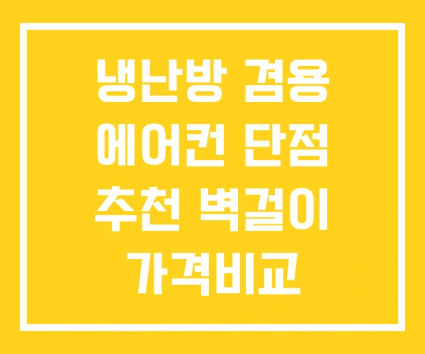 냉난방 겸용 에어컨 단점 추천 벽걸이 가격비교 냉난방 겸용 에어컨 단점 추천 벽걸이 가격비교