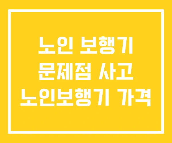노인 보행기 문제점 사고 노인보행기 가격 노인 보행기 문제점 사고 노인보행기 가격