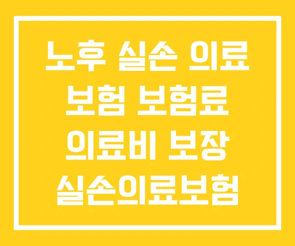 노후 실손 의료 보험 보험료 의료비 보장 실손의료보험 노후 실손 의료 보험 보험료 의료비 보장 실손의료보험