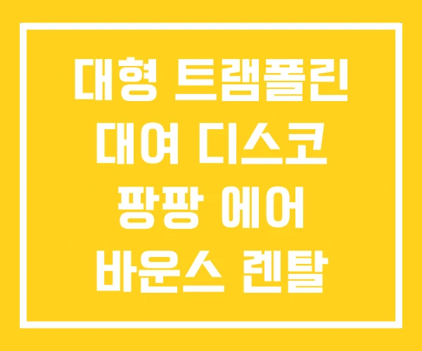 대형 트램폴린 대여 디스코 팡팡 에어 바운스 렌탈 대형 트램폴린 대여 디스코 팡팡 에어 바운스 렌탈