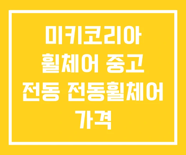 미키코리아 휠체어 중고 전동 전동휠체어 가격 미키코리아 휠체어 중고 전동 전동휠체어 가격