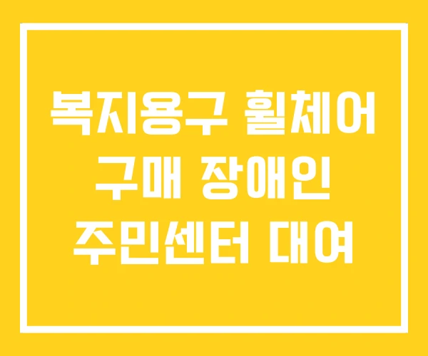 복지용구 휠체어 구매 장애인 주민센터 대여 복지용구 휠체어 구매 장애인 주민센터 대여