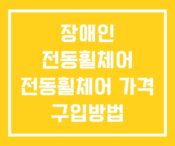 장애인 전동휠체어 전동휠체어 가격 구입방법 장애인 전동휠체어 전동휠체어 가격 구입방법