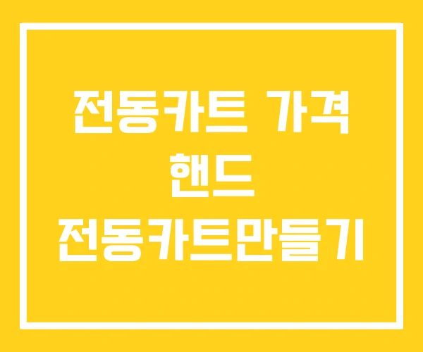 전동카트 가격 핸드 전동카트만들기 전동카트 가격 핸드 전동카트만들기