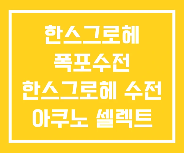 한스그로헤 폭포수전 한스그로헤 수전 아쿠노 셀렉트 한스그로헤 폭포수전 한스그로헤 수전 아쿠노 셀렉트